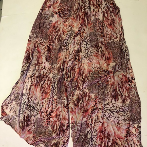 $156 Maaji Delightfull Dunes Palazzo Pants-crop Top Set Size Small - Picture 3 of 10